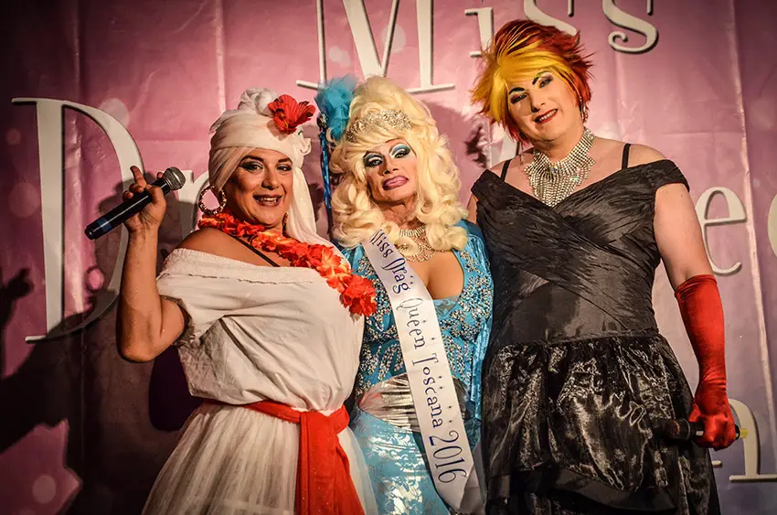 Ivana Tram eletta Miss Drag Queen Toscana 2016